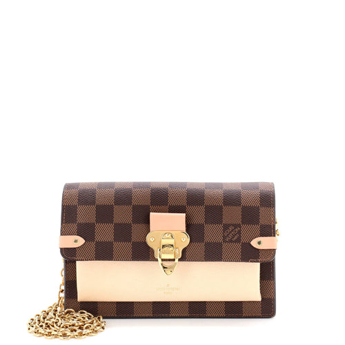 Vavin Chain Wallet NM Damier with Leather