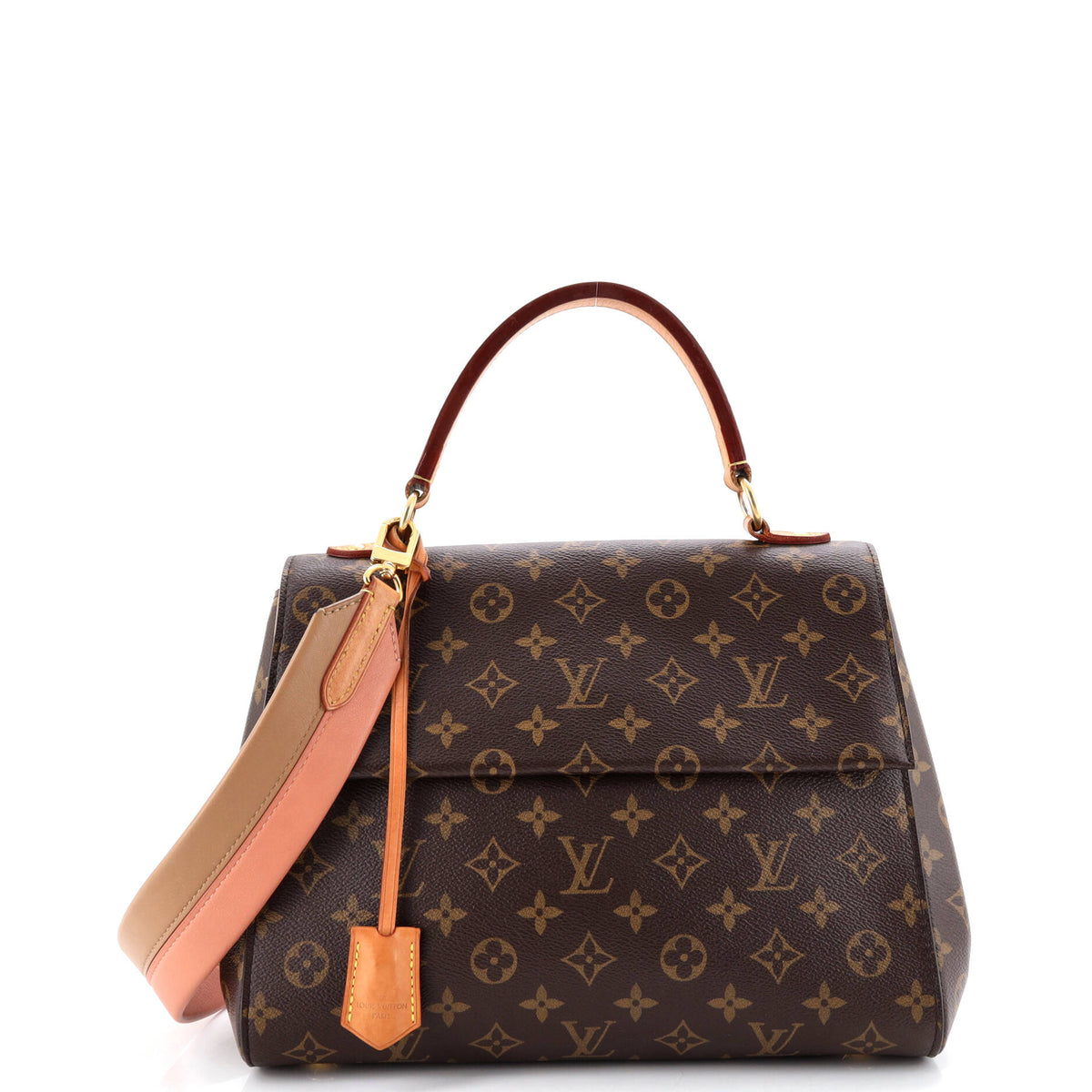 Louis Vuitton Cluny Top Handle Bag Monogram Canvas MM