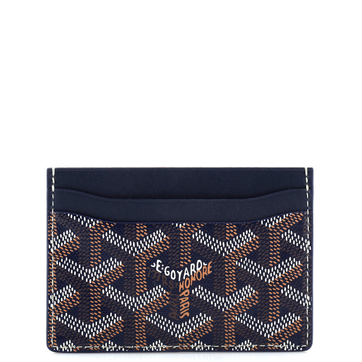 Goyard GOYARD Saint Sulpice Card Holder Coated Canvas