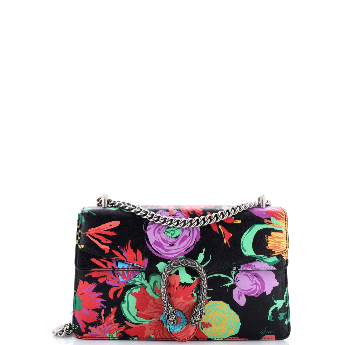 Gucci GUCCI x Ken Scott Dionysus Bag Printed Leather Small