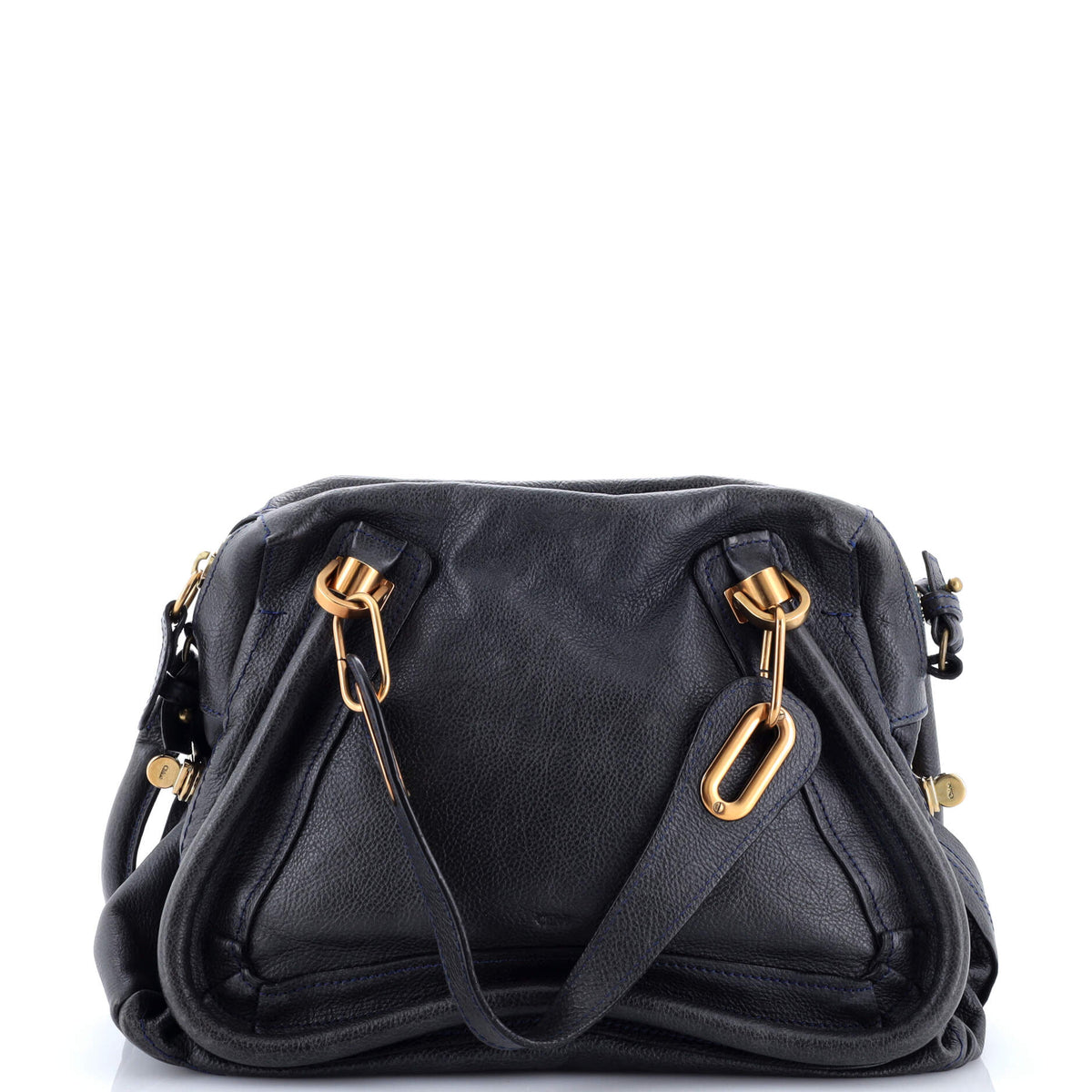 Chloe CHLOE Paraty Top Handle Bag Leather Medium