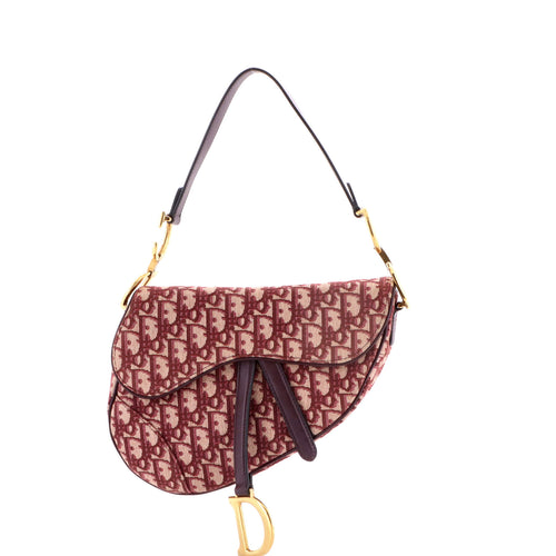 Saddle Handbag Oblique Canvas Medium