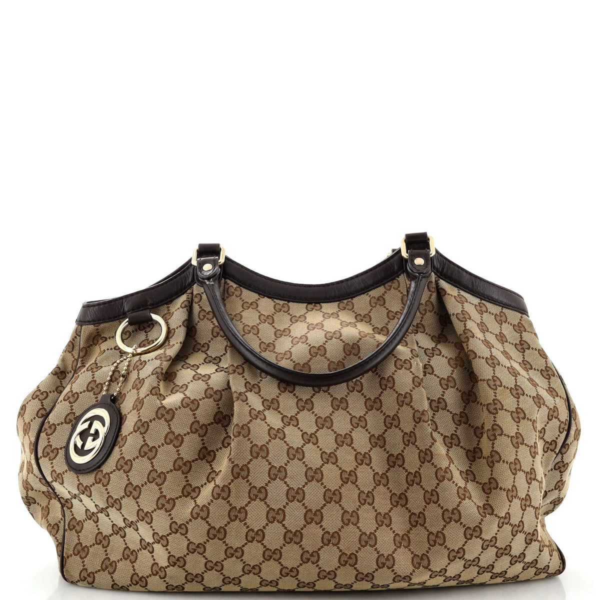 Gucci GUCCI Sukey Tote GG Canvas Large