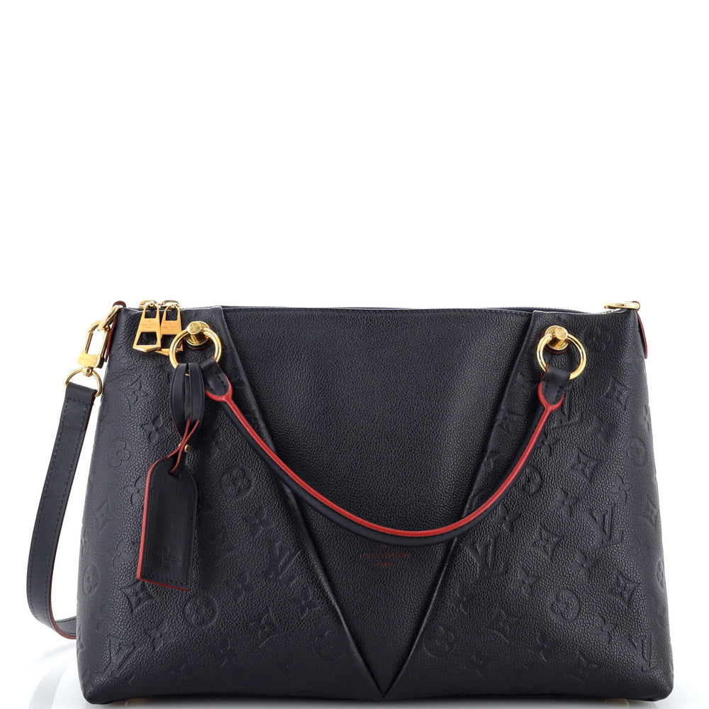 V Tote Monogram Empreinte Leather MM