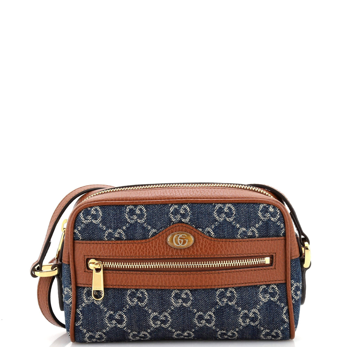 Gucci GUCCI Ophidia Shoulder Bag GG Denim Mini