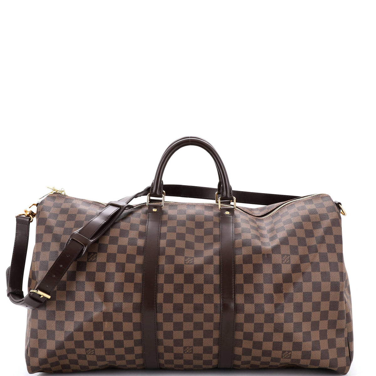 Louis Vuitton Keepall Bandouliere Bag Damier 55