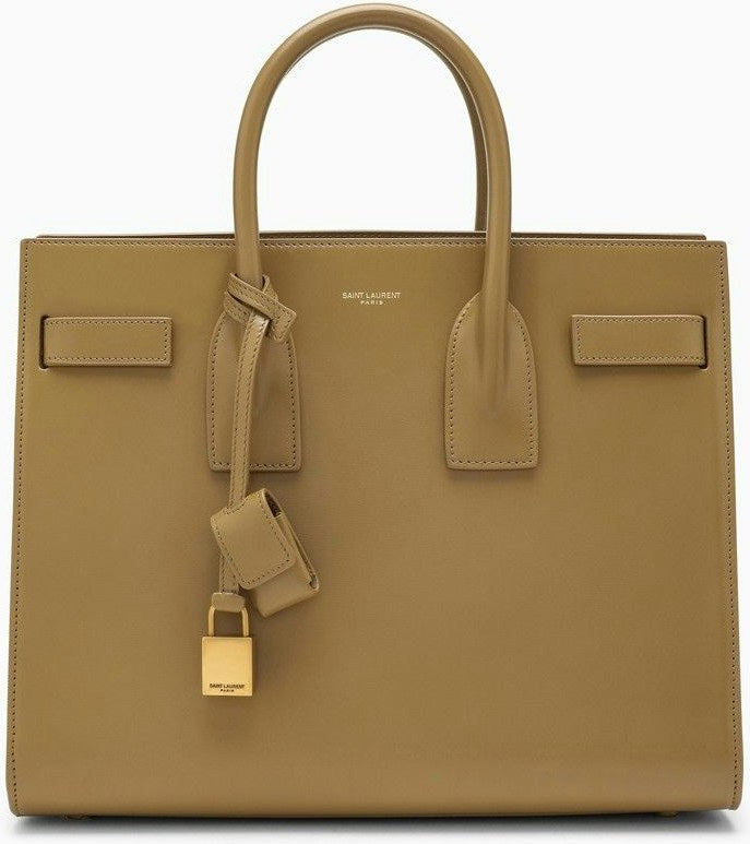 Saint Laurent Women's Small Windsor Sac De Jour Bag in Beige | 37829902G9W