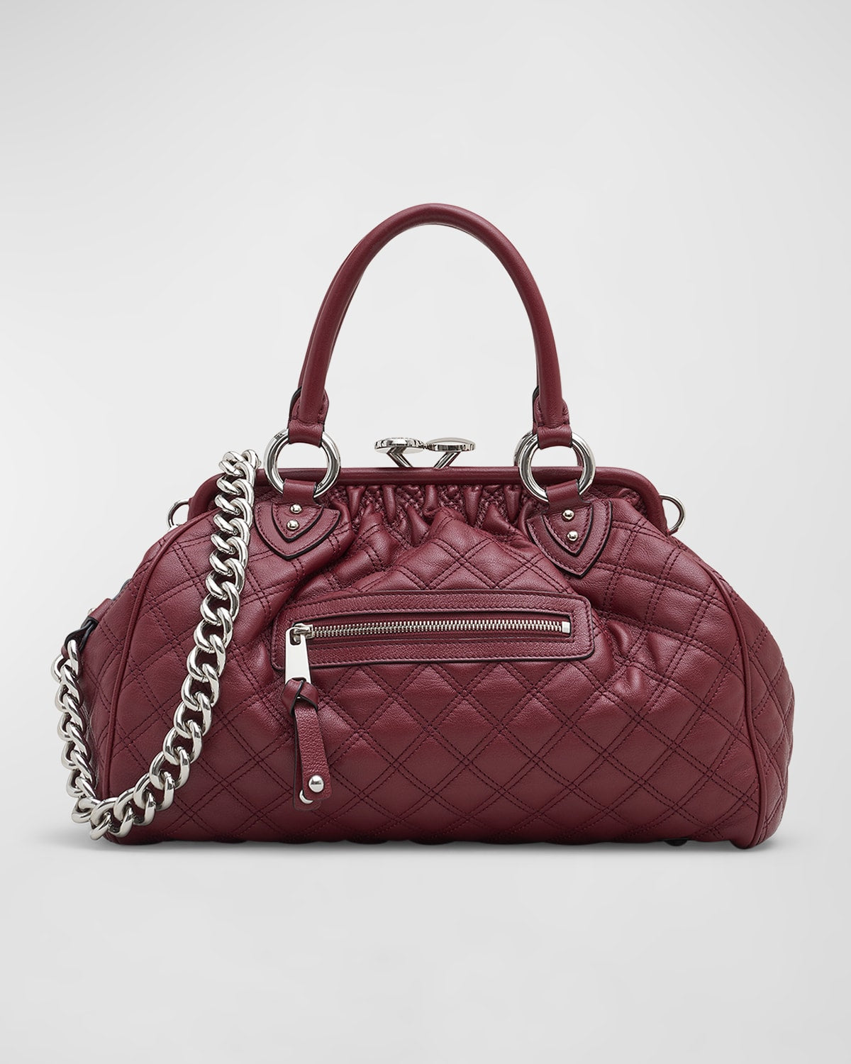 Marc Jacobs Re-Edition Quilted Leather Stam Bag