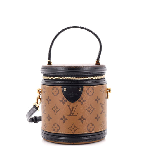 Cannes Handbag Reverse Monogram Canvas