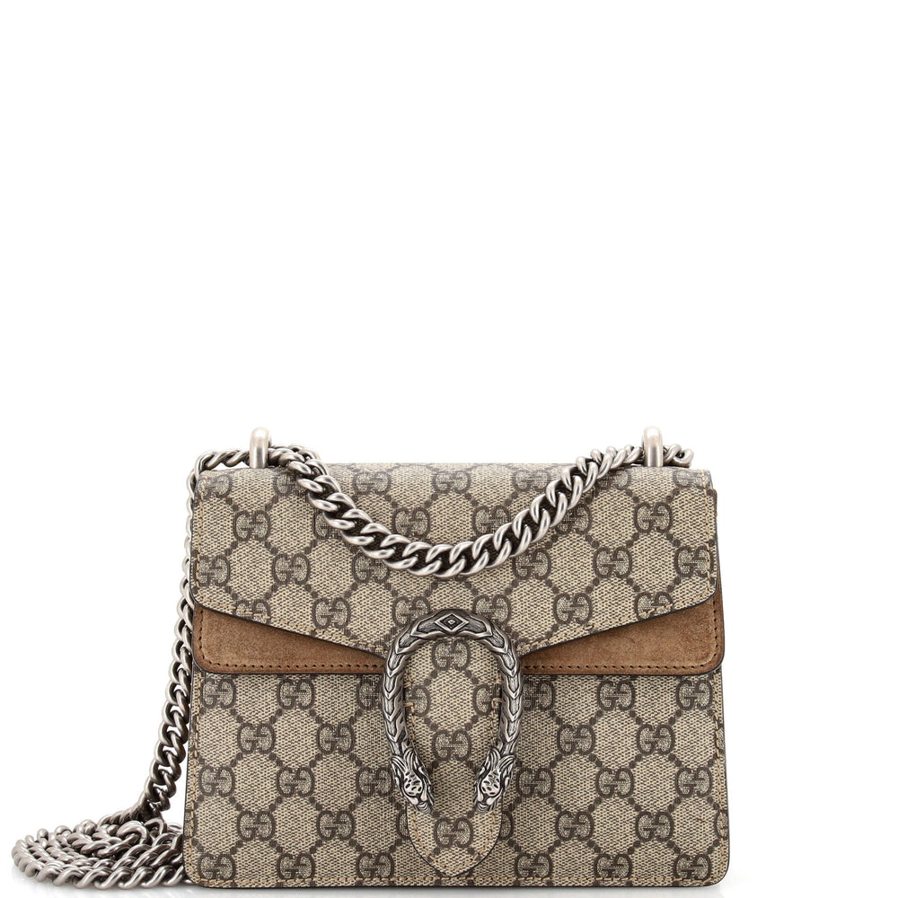 GUCCI Dionysus Bag GG Coated Canvas Mini