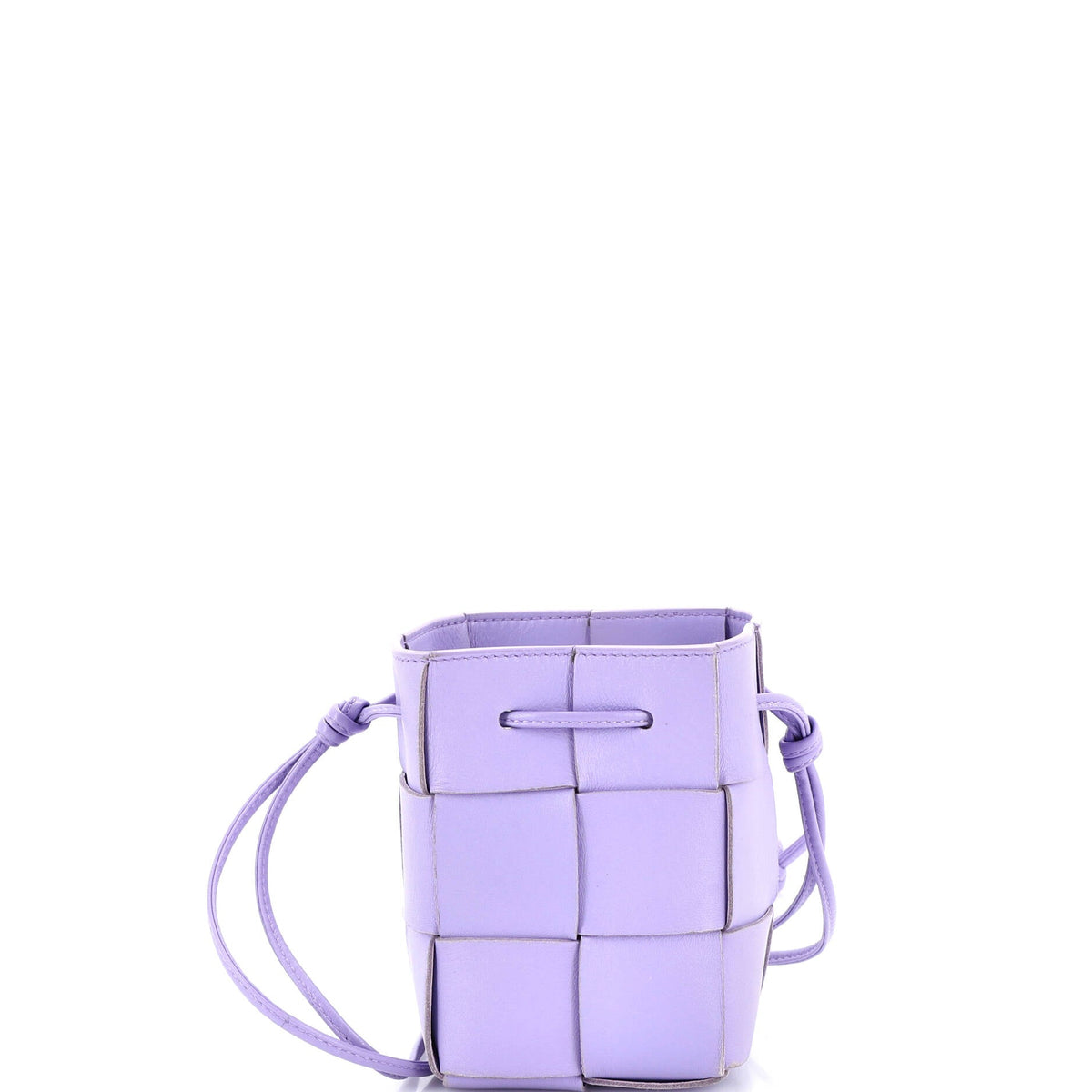 Bottega Veneta Cassette Bucket Bag Maxi Intrecciato Leather Mini