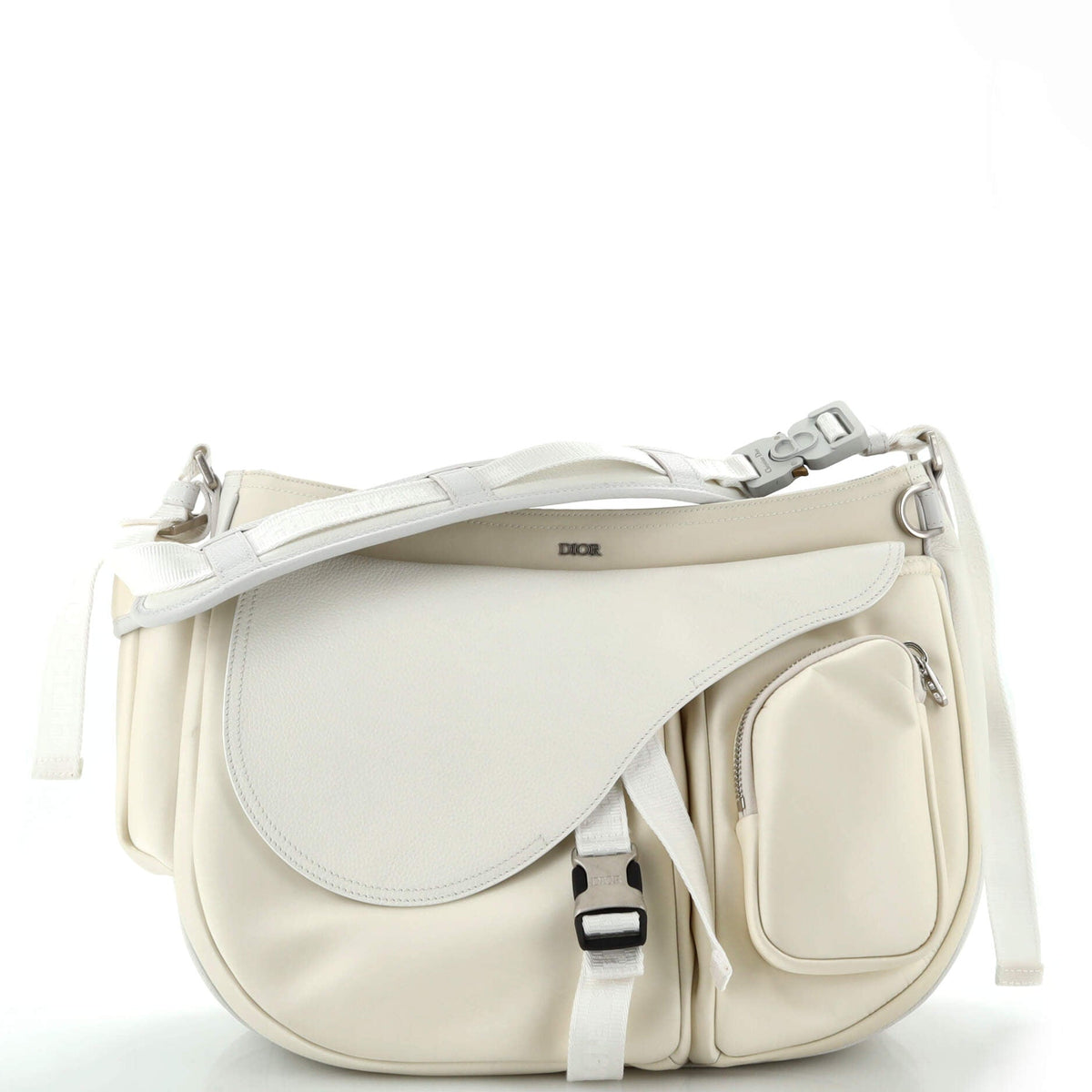 Christian Dior x Sacai Saddle Soft Bag Technical Fabric and Leather