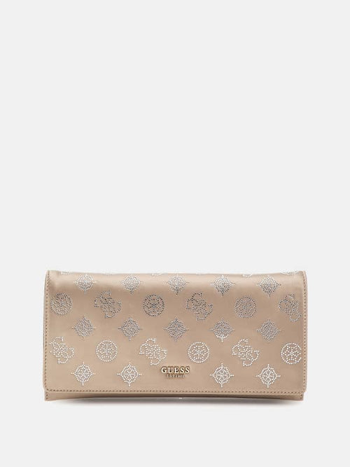 Gilded Glamour Satin Crossbody