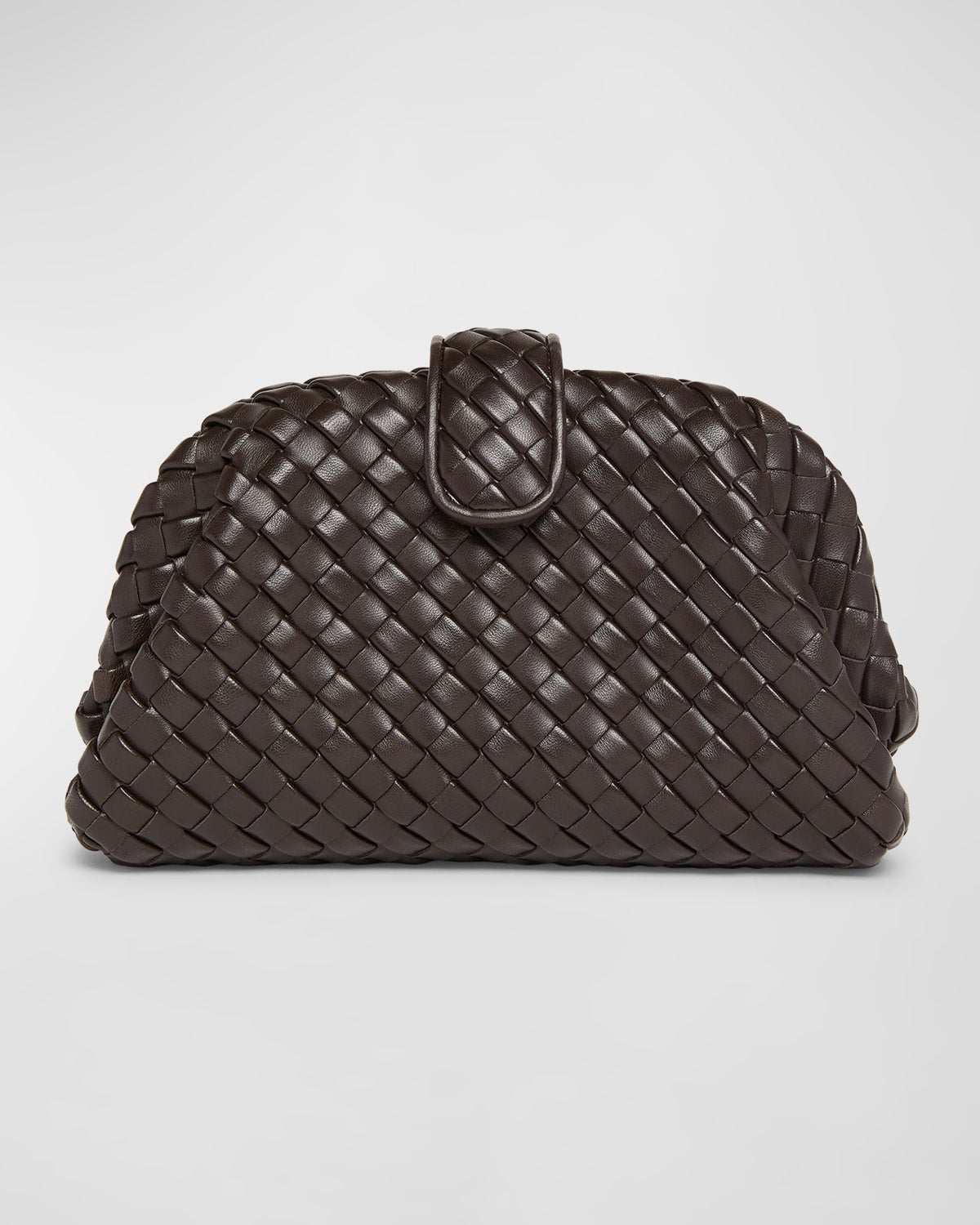 Bottega Veneta Lauren 1980 Mini Clutch Bag with Chain Strap