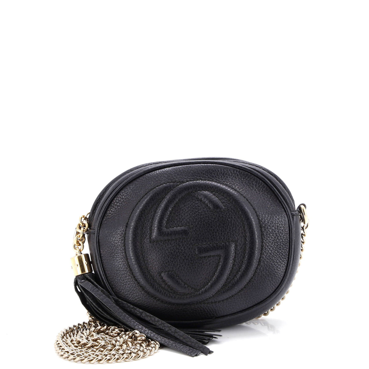 Gucci GUCCI Soho Chain Bag Leather Mini