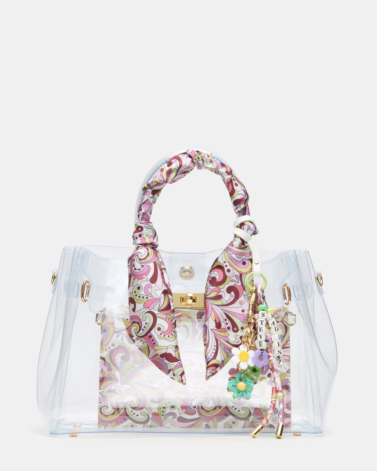 Stevemadden GUMMY BAG CLEAR