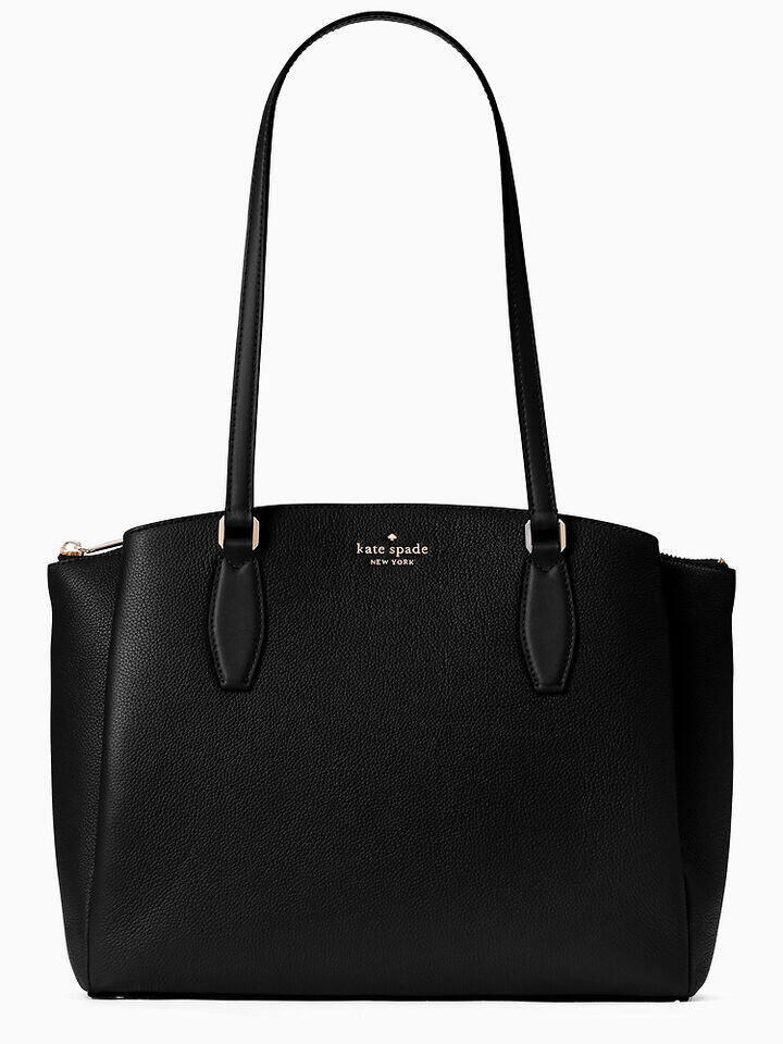 Kate Spade Au Monet Pebbled Leather Large Compartment Tote