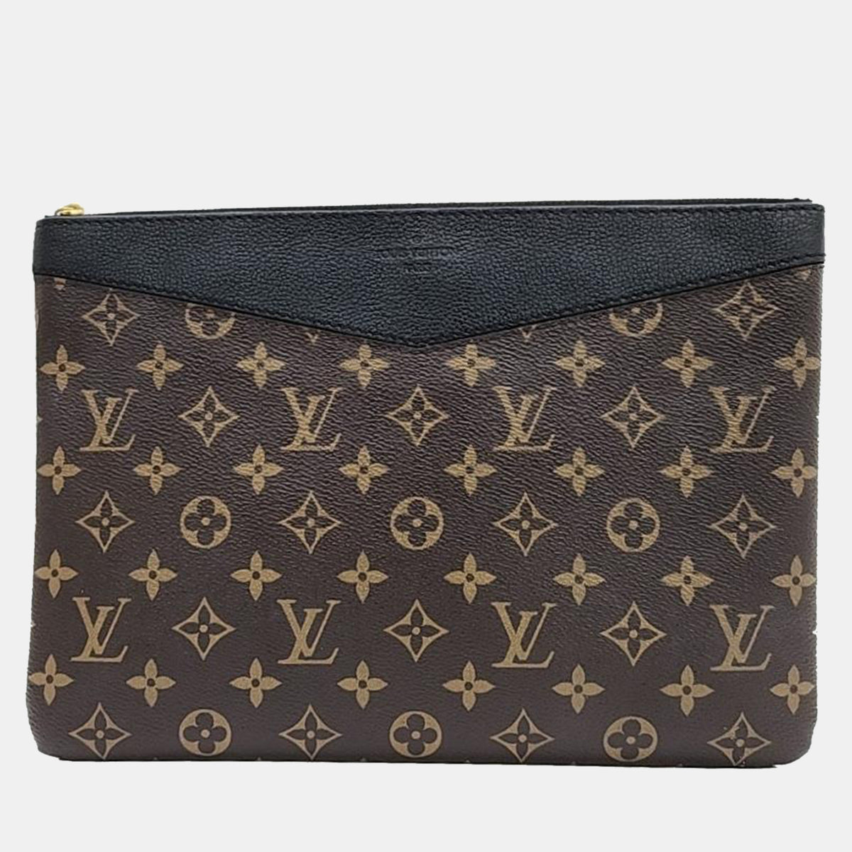 Louis Vuitton Brown Monogram Canvas Daily Clutch
