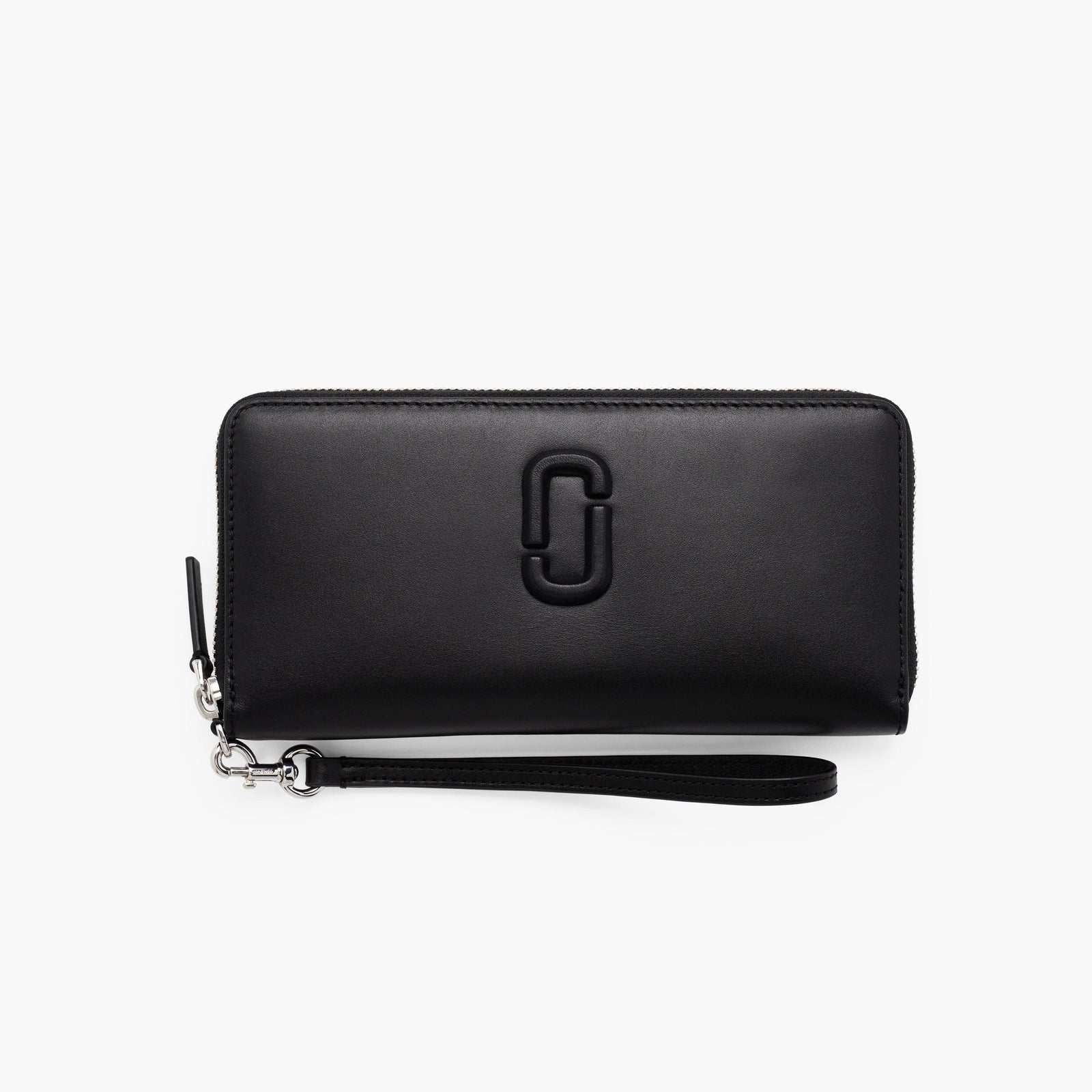 Marc Jacobs The Covered J Marc Continental Wallet in Black