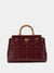 Sibel Python-Print Handbag