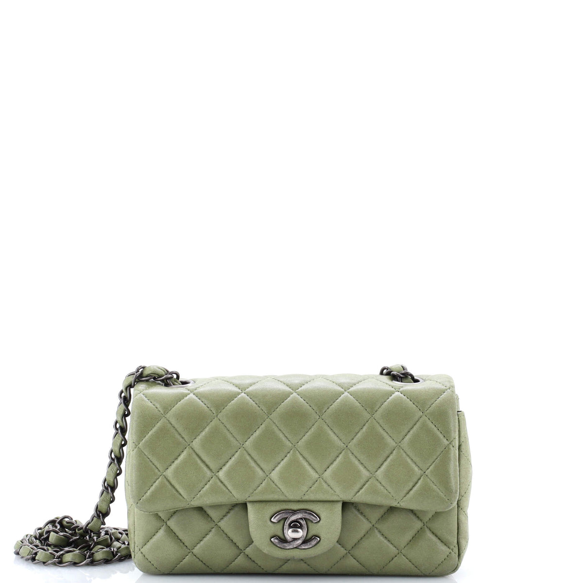 Chanel CHANEL Classic Single Flap Bag Quilted Lambskin Mini
