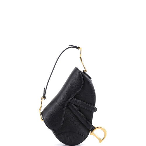 Saddle Handbag Leather Mini