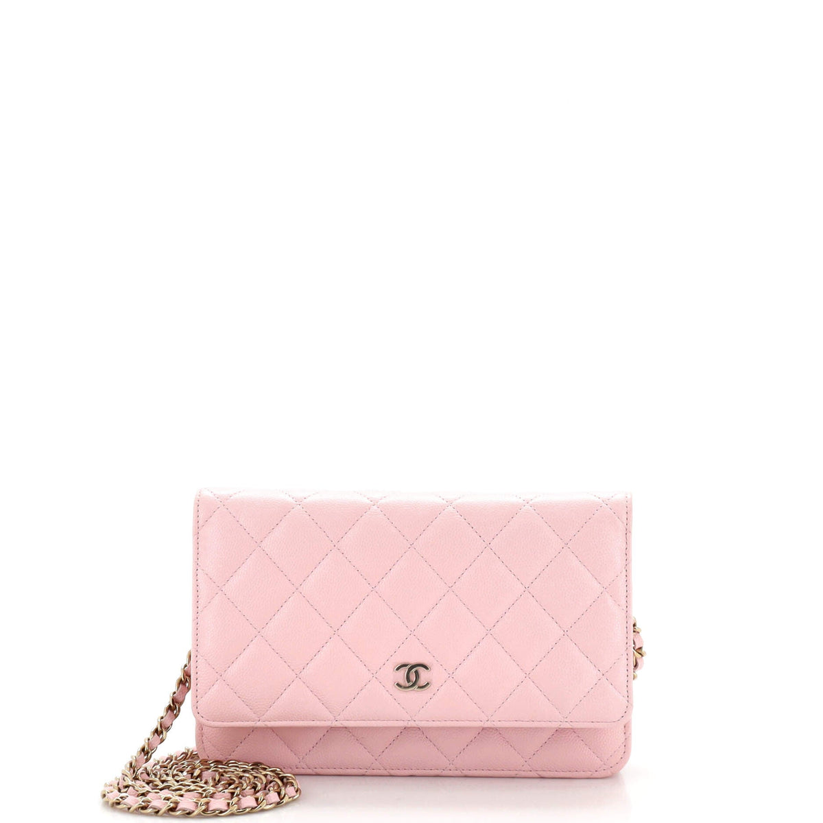 Chanel CHANEL Wallet on Chain Quilted Caviar