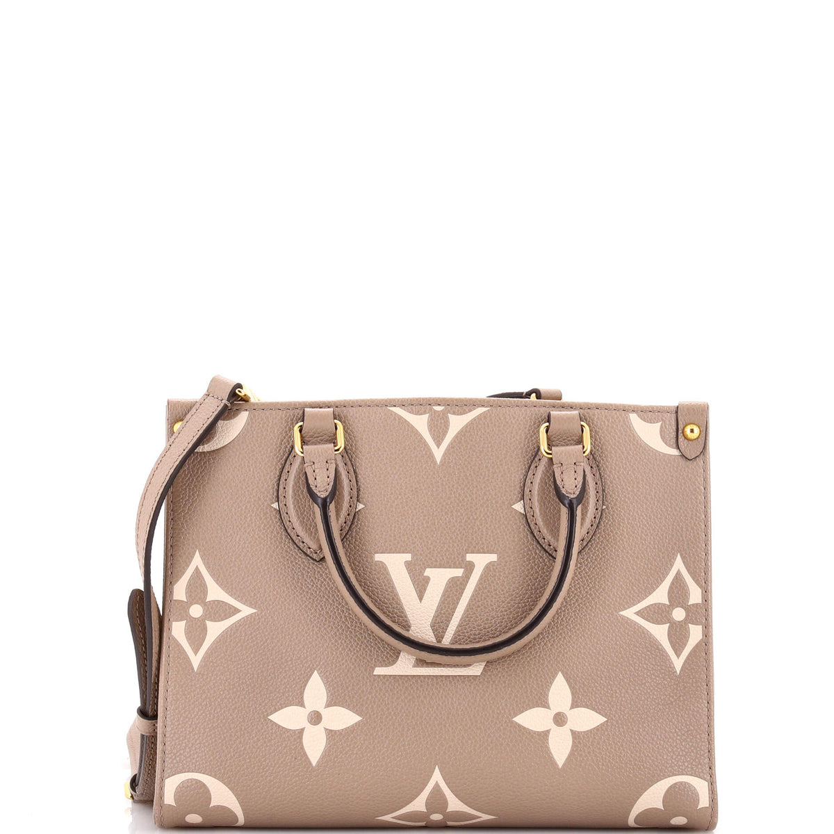 Louis Vuitton OnTheGo Tote Bicolor Monogram Empreinte Giant PM