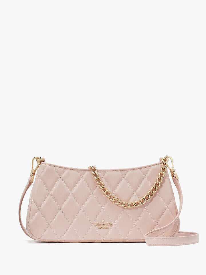 Kate Spade Au Carey Smooth Quilted Leather Convertible Crossbody