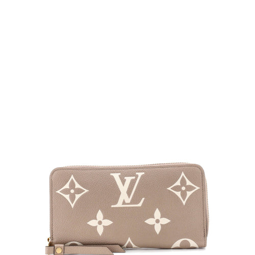 Zippy Wallet Bicolor Monogram Empreinte Giant