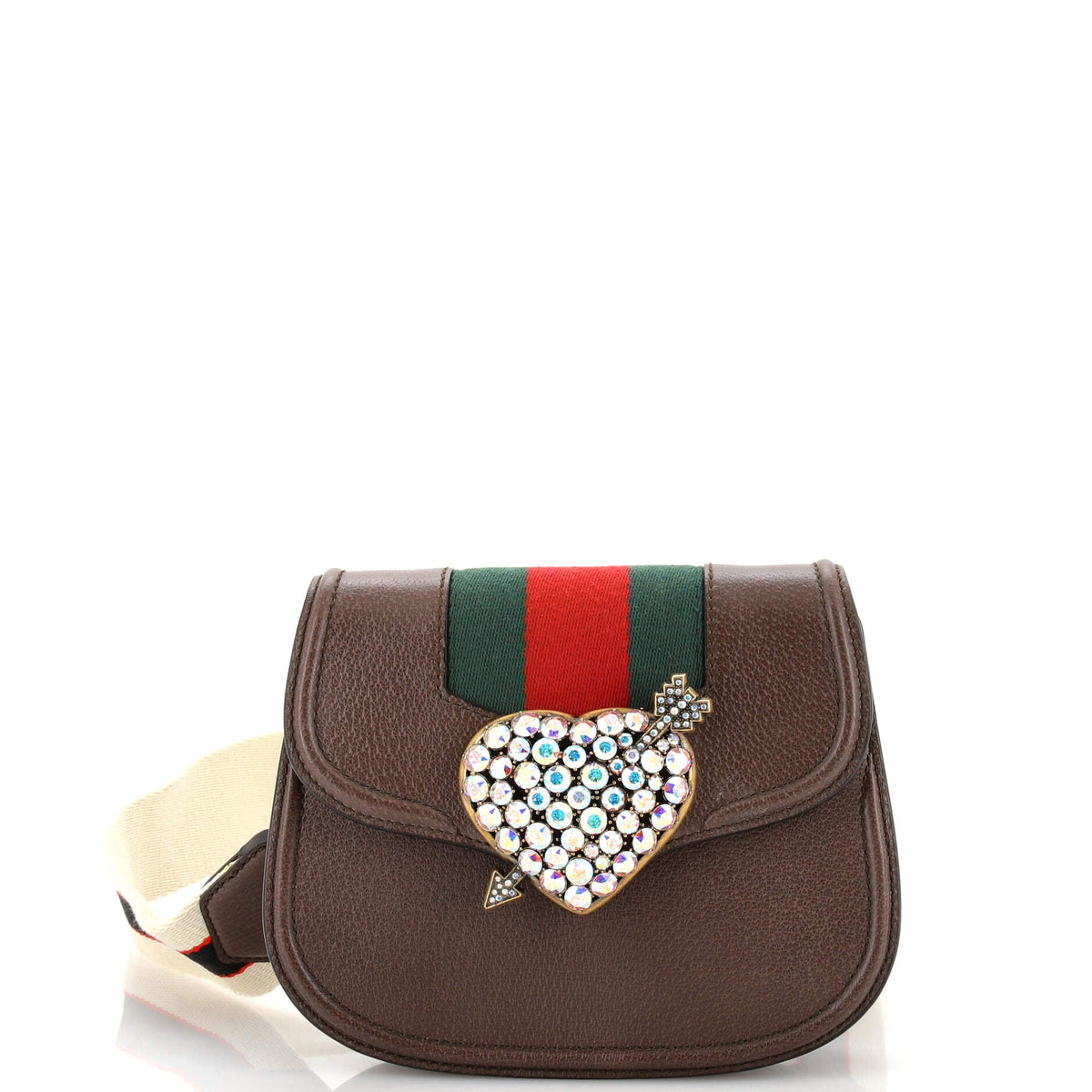 Gucci GUCCI Totem Shoulder Bag Leather Small