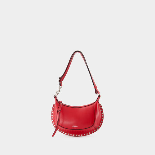 Women's Oskan Moon Bag in Red | PP0003FA Color B1C02M Color 70RD