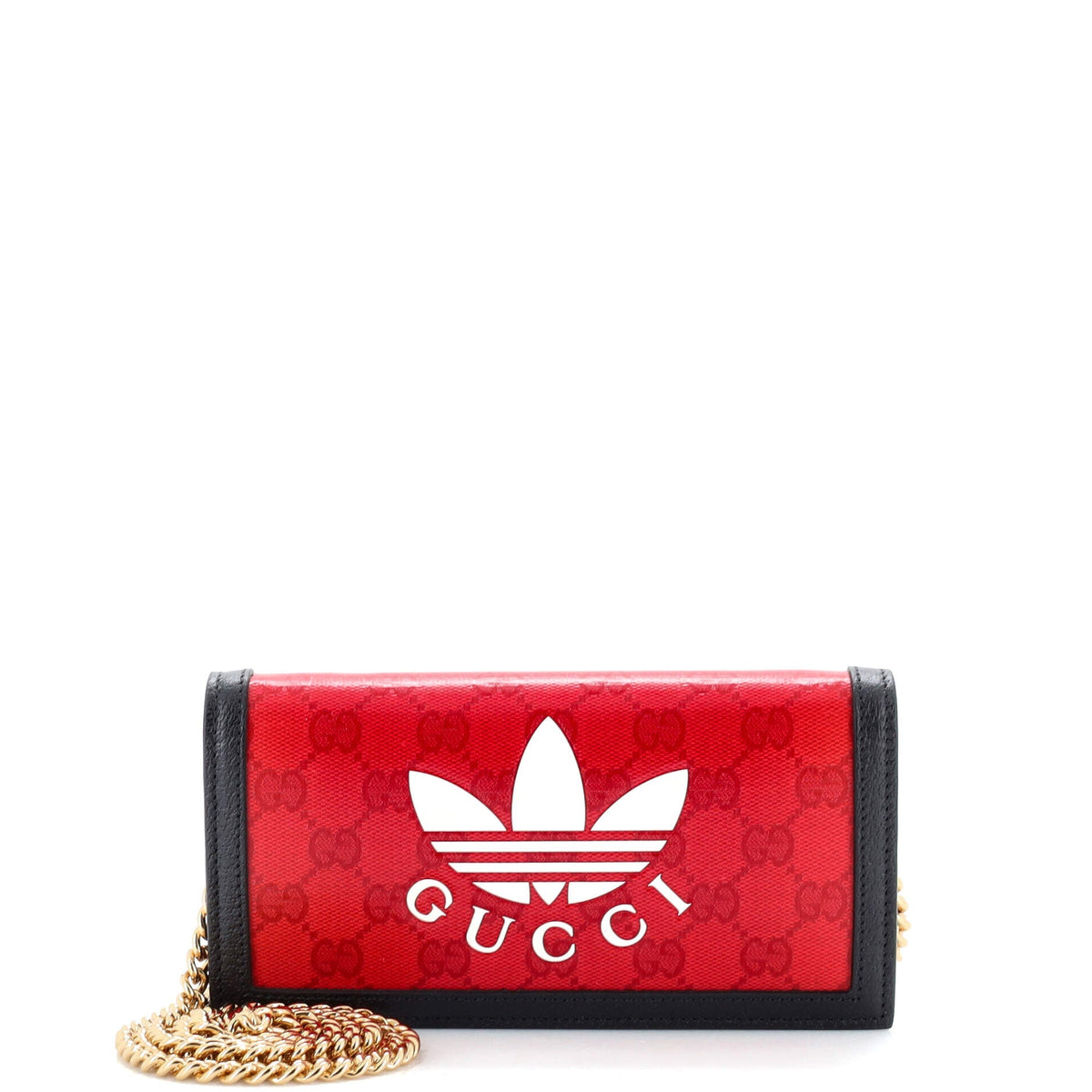 Gucci GUCCI x adidas Wallet on Chain GG Coated Canvas