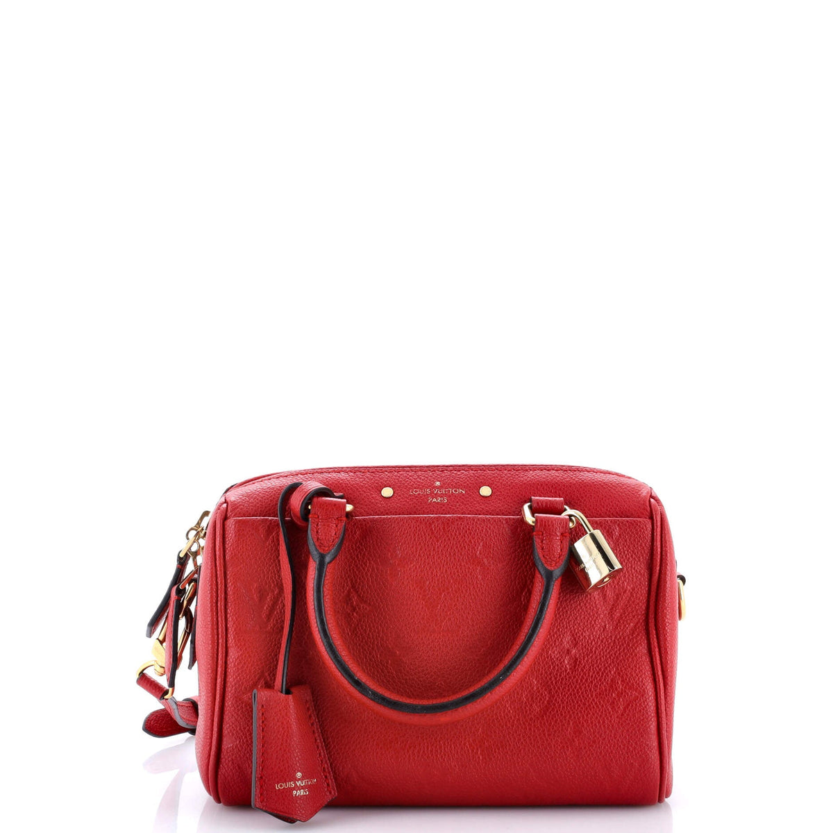 Louis Vuitton Speedy Bandouliere NM Bag Monogram Empreinte Leather 20