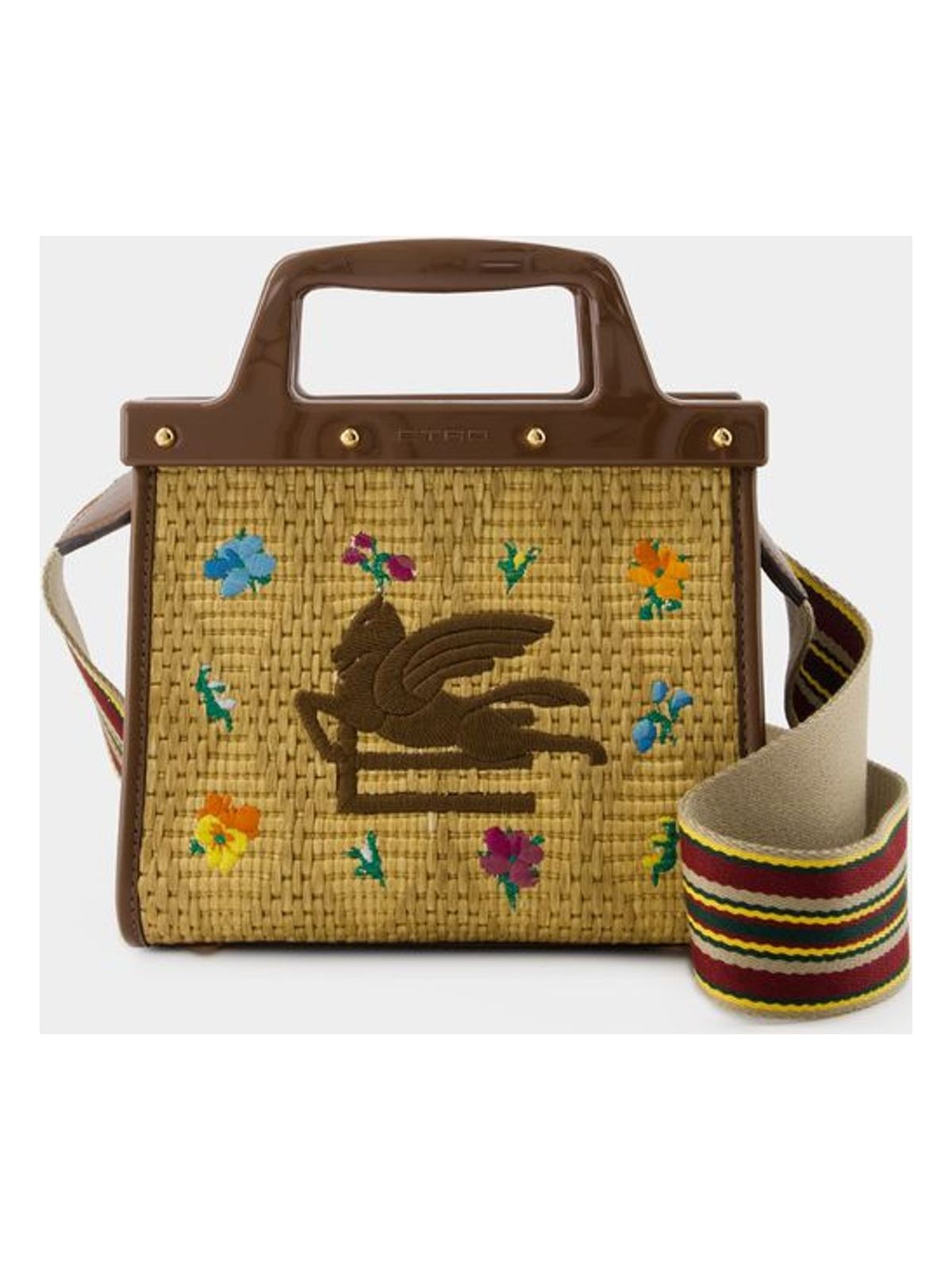 Etro Women's Love Trotter Bag in Brown | WP1D0001AR216Y0412