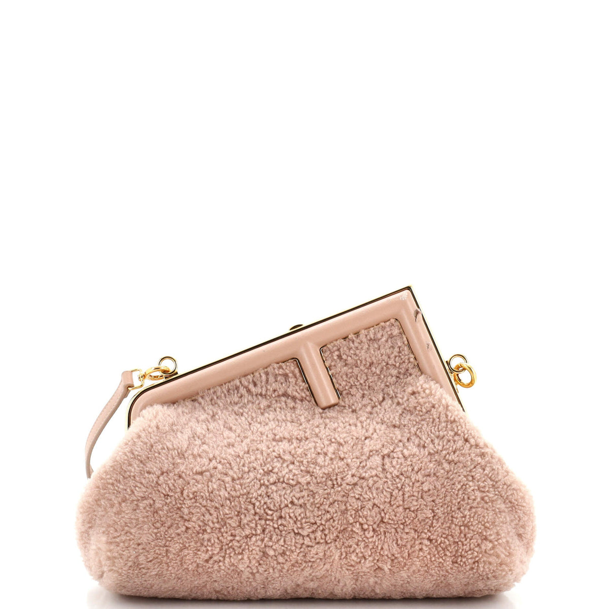 Fendi FENDI First Bag Shearling Small