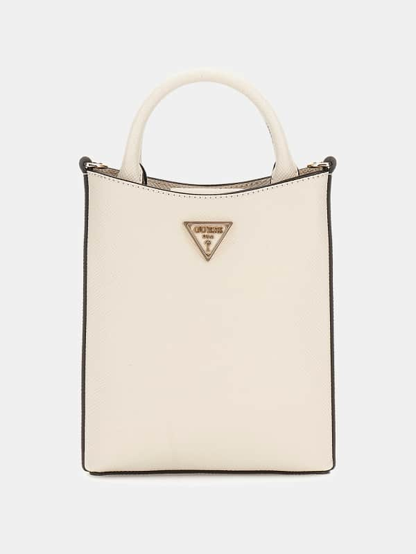 Guess Eco Gloriana Saffiano Mini Handbag