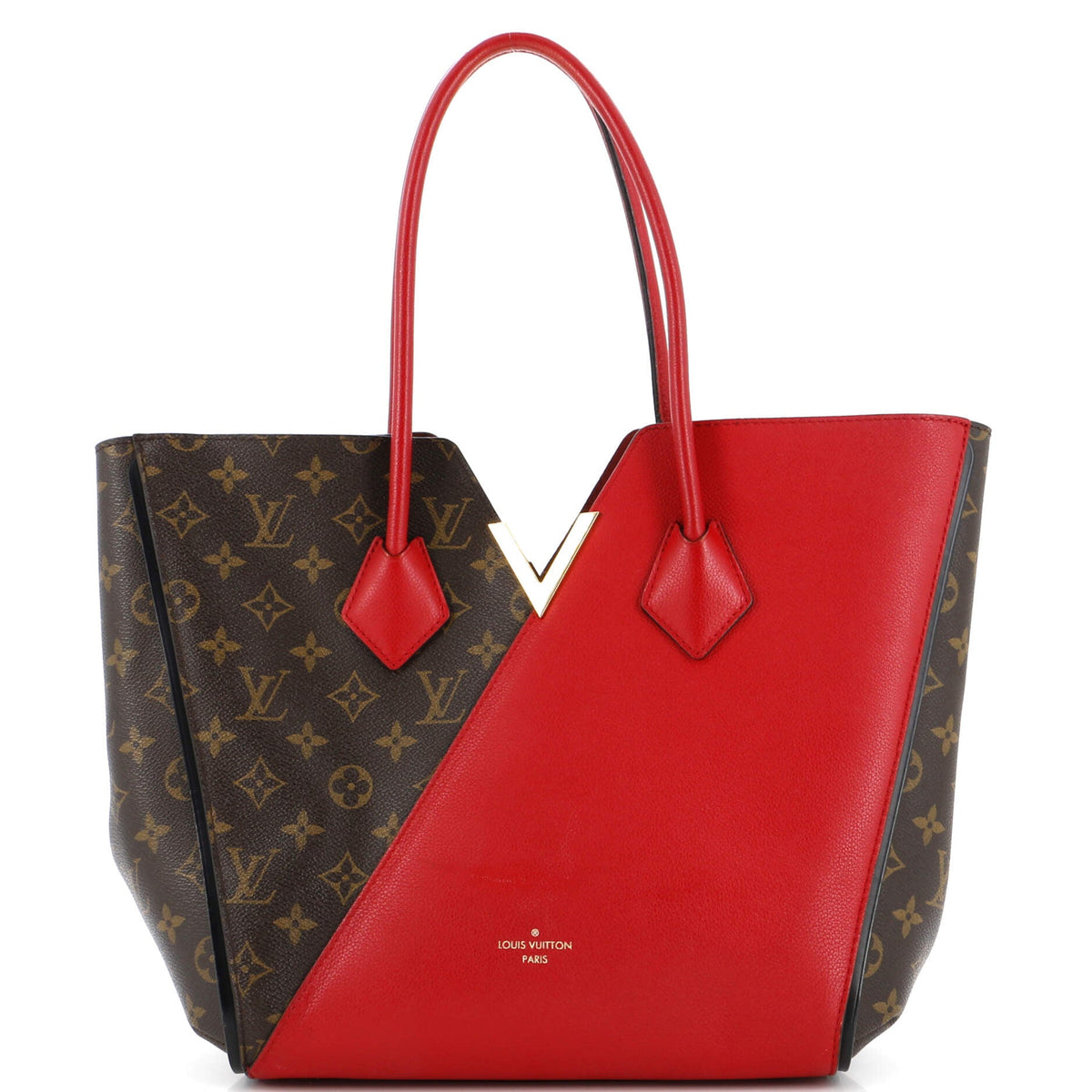 Louis Vuitton Kimono Handbag Monogram Canvas and Leather MM