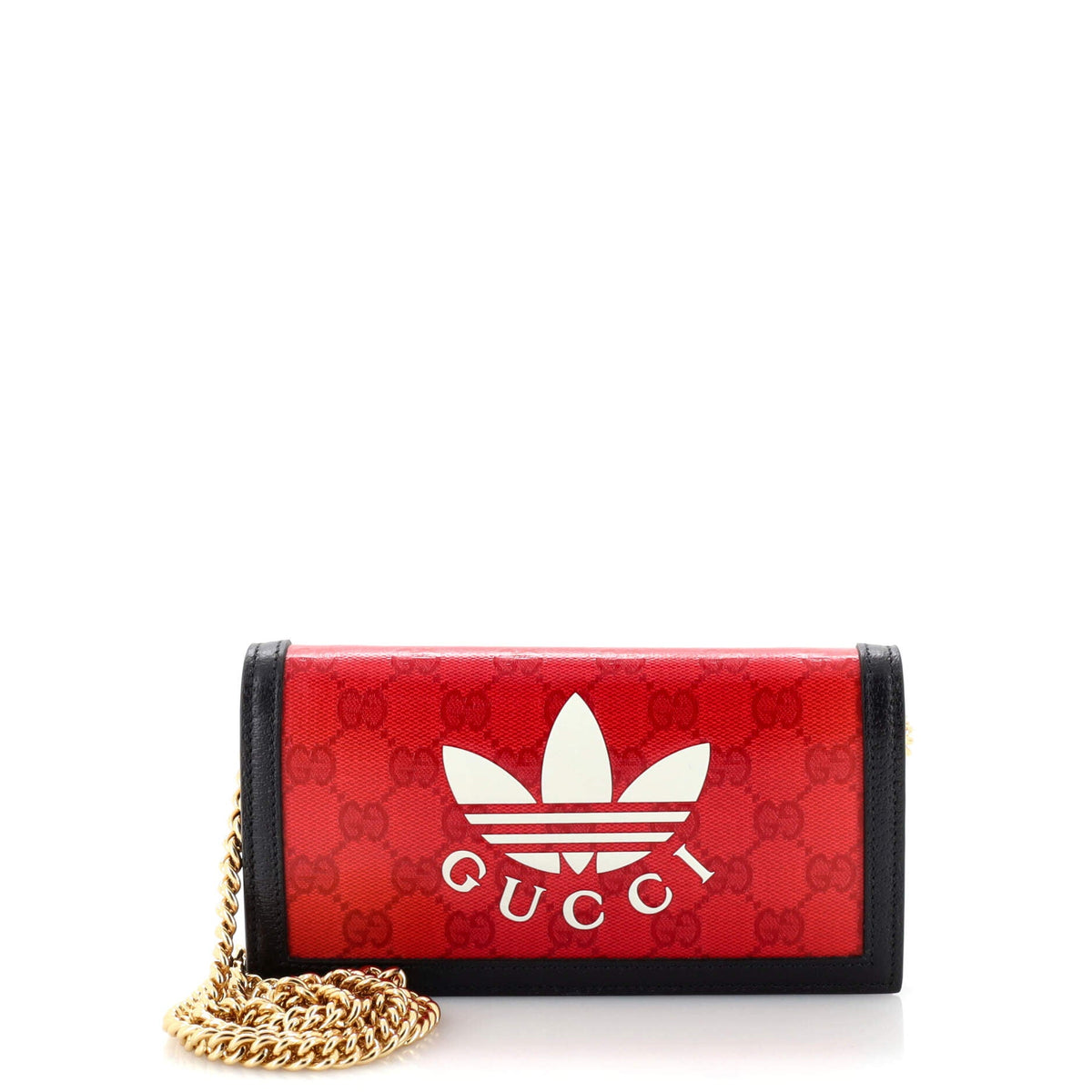 Gucci GUCCI x adidas Wallet on Chain GG Coated Canvas