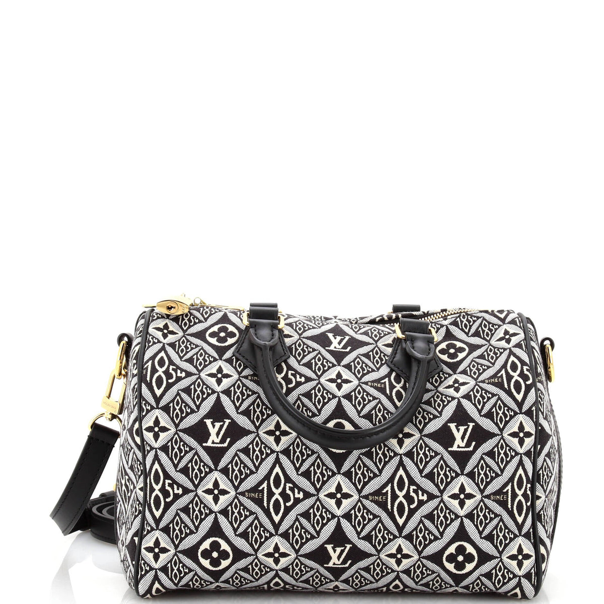 Louis Vuitton Speedy Bandouliere Bag Limited Edition Since 1854 Monogram Jacquard 25