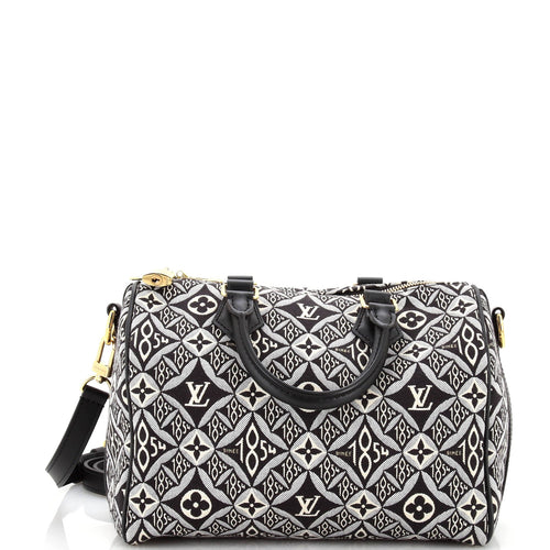 Speedy Bandouliere Bag Limited Edition Since 1854 Monogram Jacquard 25