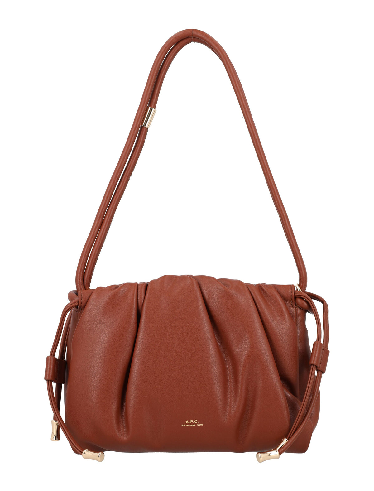 A.p.c. Women's Ninon Shoulder Mini Bag in Hazelnut | 24AF61644PUAAT Color CAD