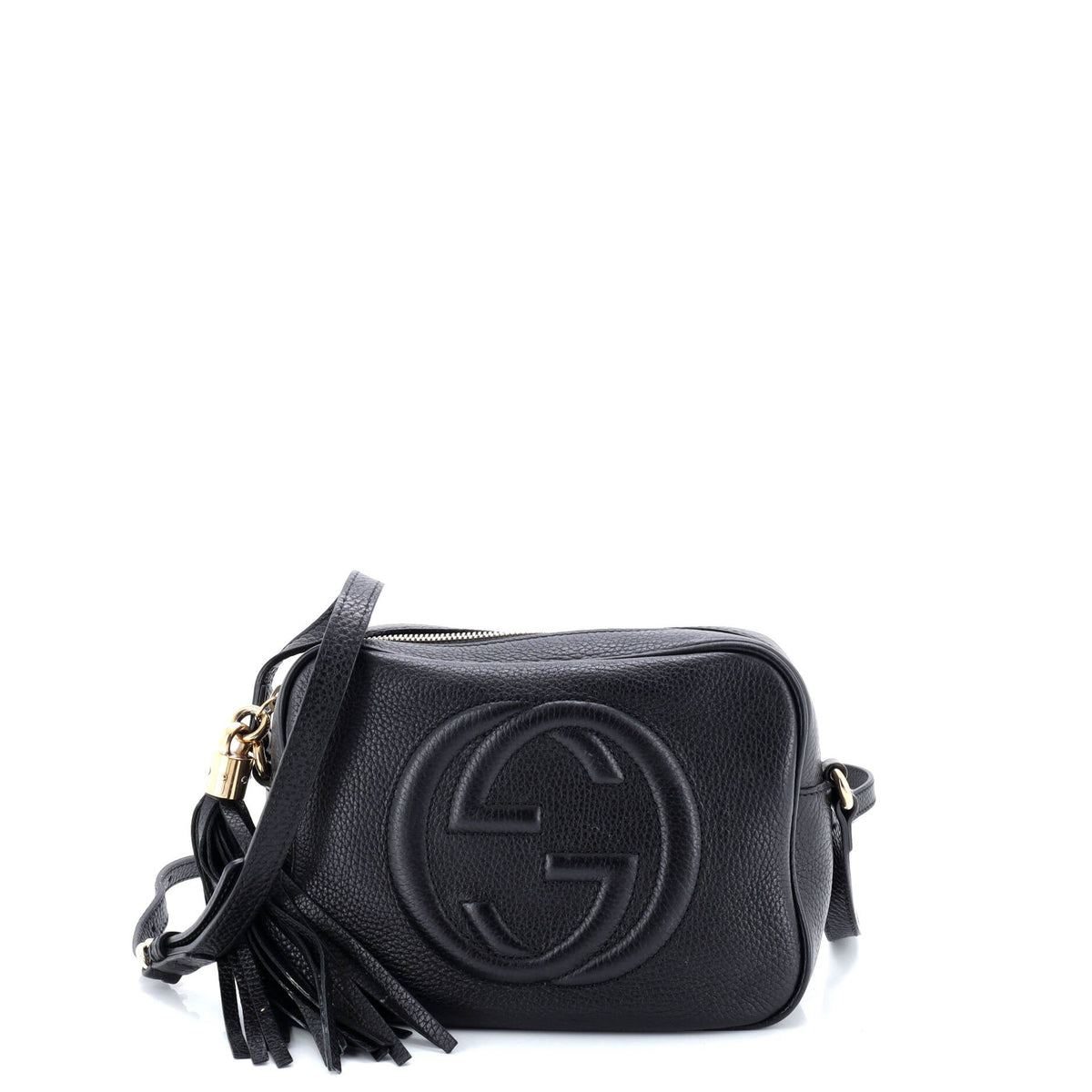 Gucci GUCCI Soho Disco Crossbody Bag Leather Small