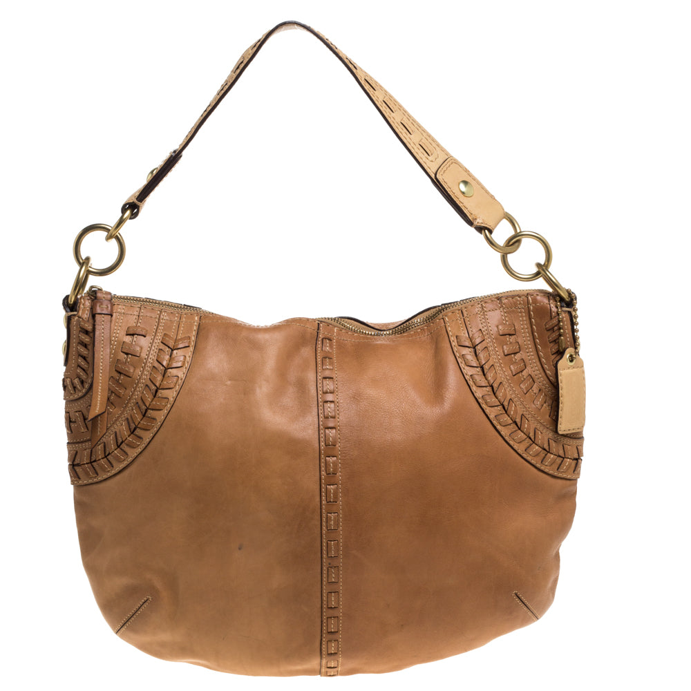 Coach Brown Leather Hobo