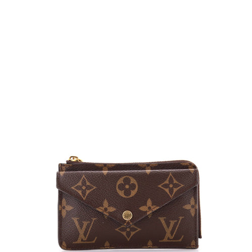 Recto Verso Card Holder Monogram Canvas