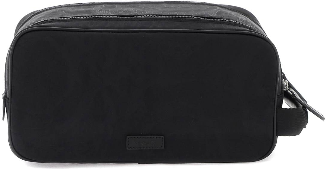 Versace Men's Barocco Vanity Case in Black | 10099151A08705