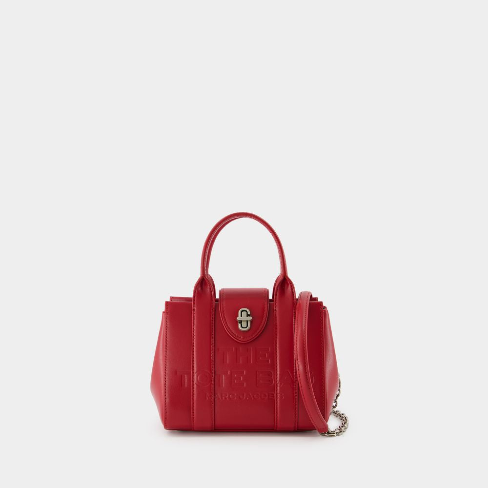 Marc Jacobs Women's The Mini Tote in Red | 2F4HCR015H04 Color 641
