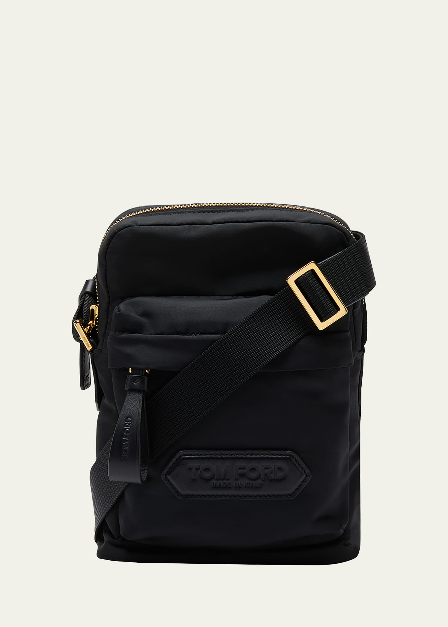 Tom Ford Men's Nylon Vertical Mini Messenger Bag