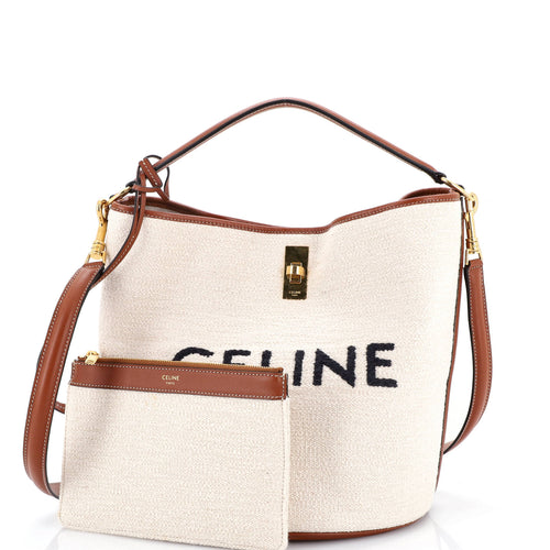 CELINE Bucket 16 Bag Printed Canvas