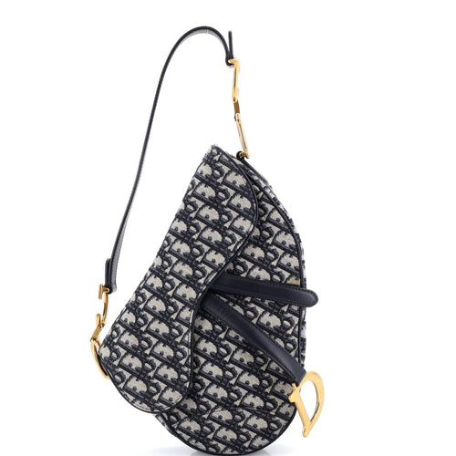 Saddle Handbag Oblique Canvas Medium